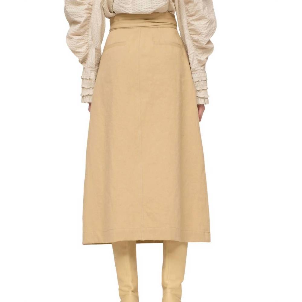 NEW SEA therese skirt in sand - Picture 2 of 2